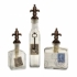 Bottles with Fleur-de-Lis Stoppers - Set of 3  alternate image