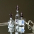 Bottles with Fleur-de-Lis Stoppers - Set of 3 alternate image