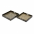 View Jacobs Mother of Pearl Serving Trays - Set of 2