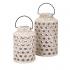 Verandah Small Cutout Ceramic Lantern alternate image