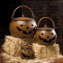 Lidded Pumpkins - Set of 3 alternate image
