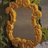 Finely Yellow Baroque Wall Mirror alternate image