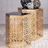 Nikki Chu Lancaster Gold Mirror Tables - Set of 2 alternate image