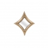 View Madlyn Small Diamond Wall Mirror