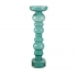 View Gillcrease Large Green Glass Candleholder
