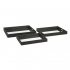 View Nikki Chu Black Shagreen Trays - Set of 3