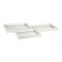 View Nikki Chu White Shagreen Trays - Set of 3