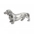 Oscar Stick Silver Dog Statue  alternate image