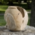Macaque Teakwood Vase alternate iamge