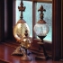 Glass and Metal Finials - Set of 3 alternate image