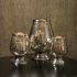 Round Mercury Glass Candleholders - Set of 3 alternate iamge