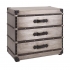 View Baker 3-Drawer Aluminum Clad Trunk