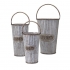 Jaden Metal Flower Pots - Set of 3  alternate image