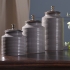 Beth Kushnick Grey Lidded Canisters - Set of 3 alternate image