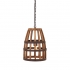 Foley Wood Cage Pendant Light  alternate image