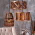 Foley Wood Cage Pendant Light alternate image