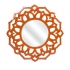 View Essentials Orange Wall Mirror