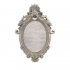 View Nikki Chu Acaydia Silver Metallic Wall Mirror