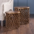 Beth Kushnick Copper Plated Geometric Nesting Tables - Set o alternate image