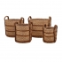 View Carin Natural Weave Baskets - Set of 4