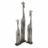 Banji Wood Carved Giraffes - Set of 3  alternate image