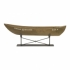 View Vintage River Canoe on Metal Stand