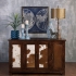 Durango Cowhide Solid Wood Sideboard alternate image