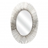Navio Silver Leaf Abstract Wall Mirror  alternate image