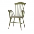 View Trenton Green Metal Arm Chair