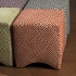 Marisa Graphic Orange Ottoman alternate image