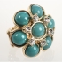 BTQ Blue Flower Ring  alternate image