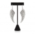 BTQ Silver Wings Earrings  alternate image