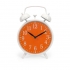 View Essentials Orange Face Clock