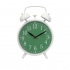 View Essentials Green Face Clock