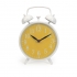 View Essentials Yellow Face Clock