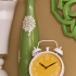 Essentials Yellow Face Clock alternate iamge