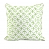 View Essentials Green Embroidered Pillow
