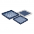 View Essentials Graphic Marine Blue Trays - Set of 3