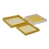 View Essentials Graphic Mellow Yellow Trays - Set of 3